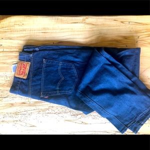 New Levi’s 501 Tall Men’s Jeans 36x38 Rigid Dark